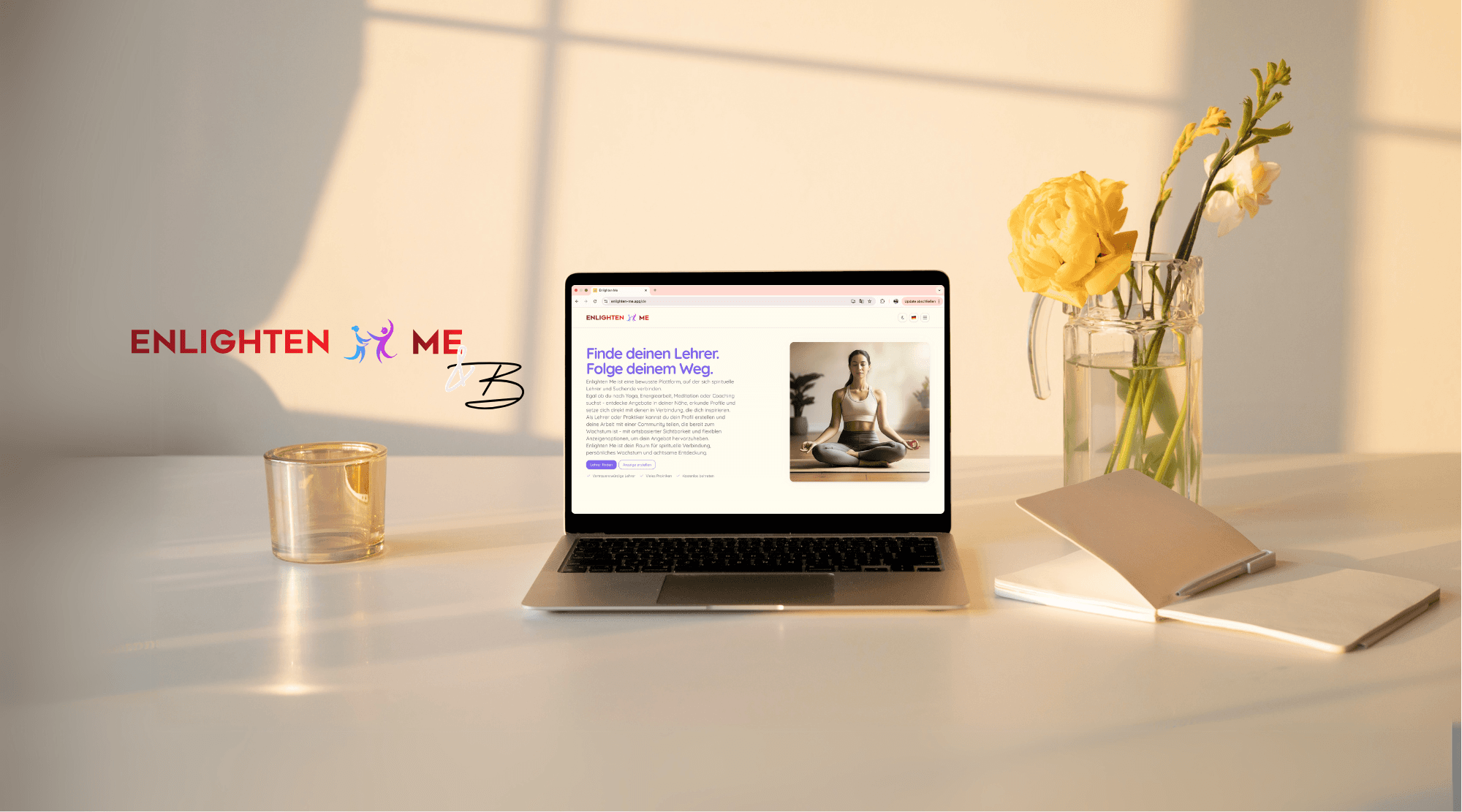 Enlighten Me: Die erste Plattform für spirituelle Angebote – intuitiv, lokal, digital
